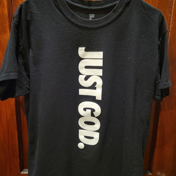 Used God Is Dope Black T-Shirt - Picture 1 of 1